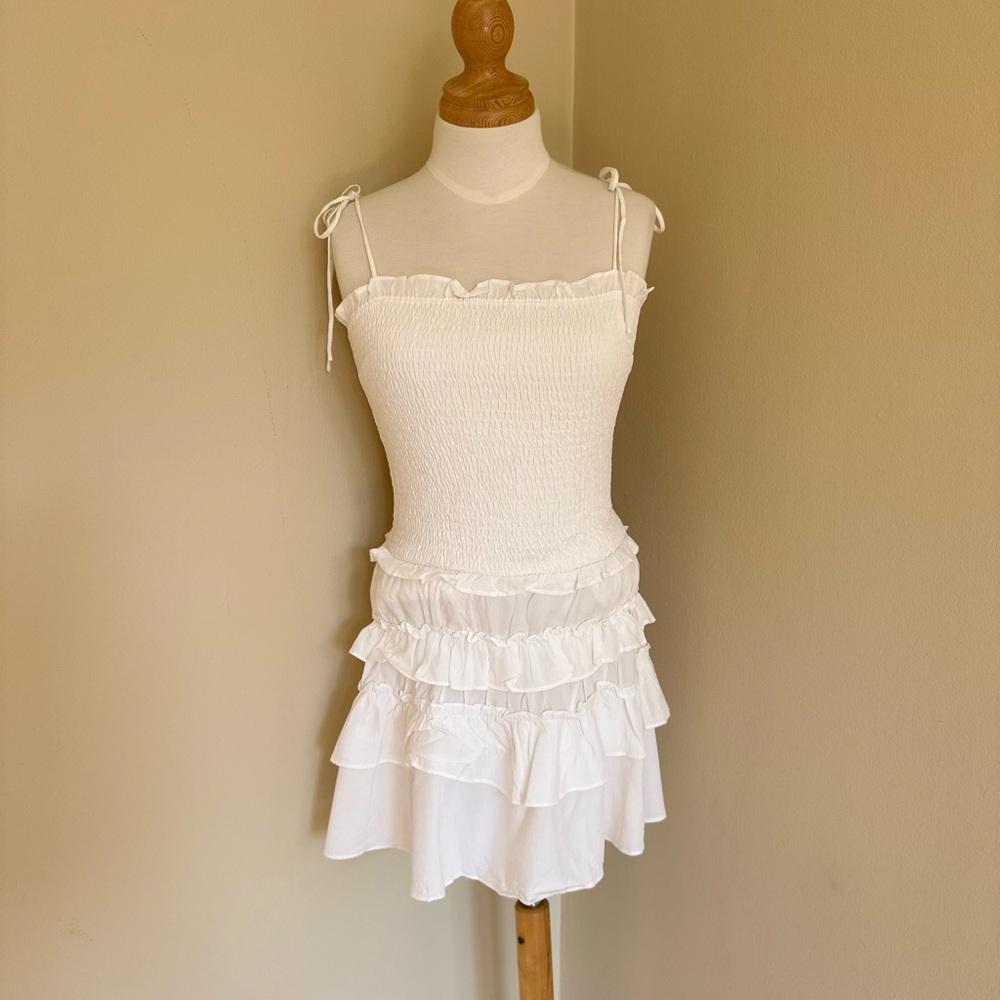 Sweet Pot Women’s Smock Mini Dress